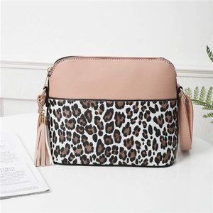 Medium Dome Animal Print Shoulder Purse